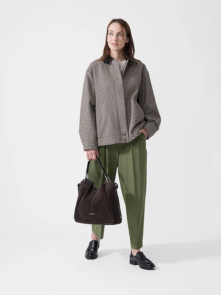 GIANNI CHIARINI Bolso de piel - Hobo Bag ERA Medium marrón